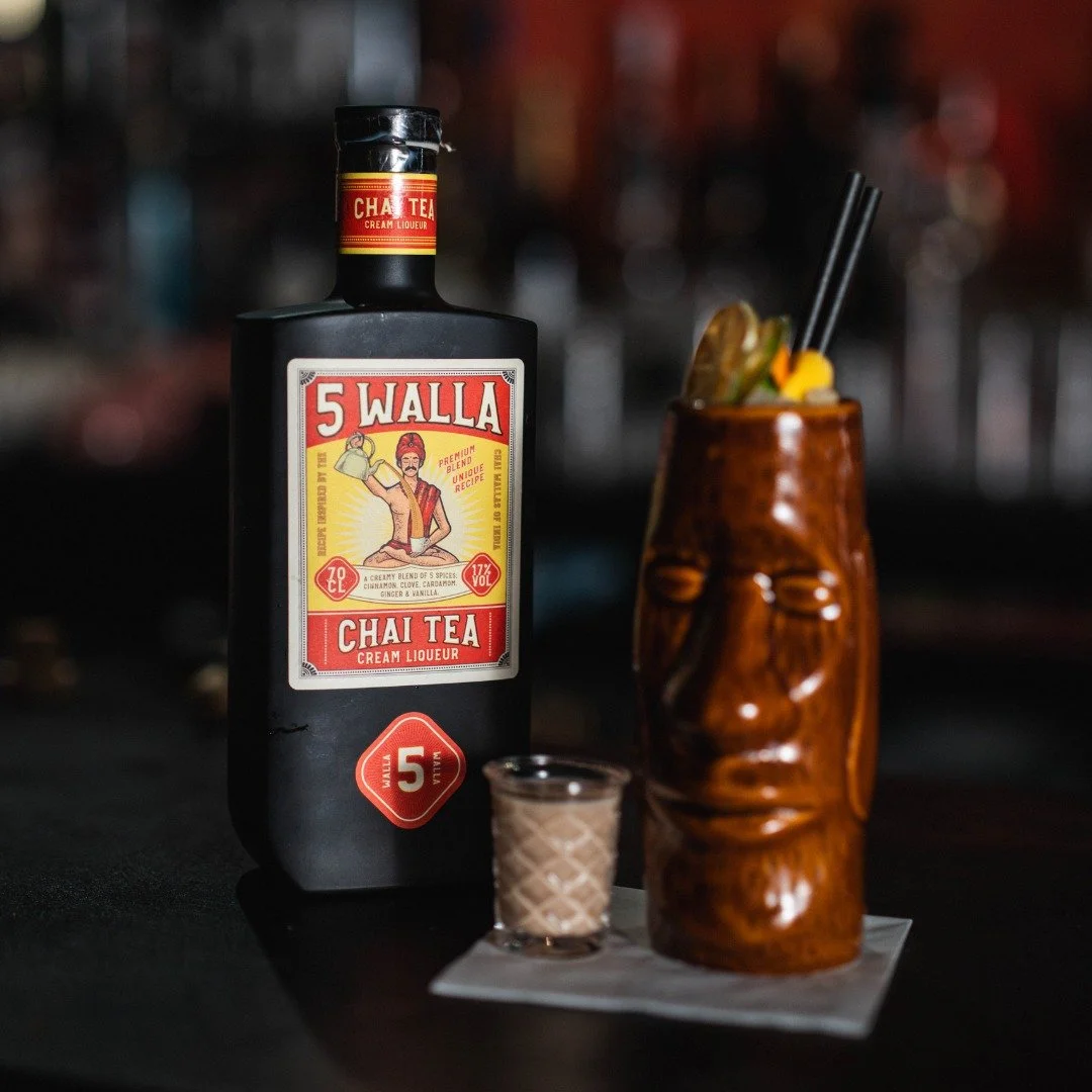 Warning: one sip and you’ll be booking a table. 😉
Meet the 𝐂𝐡𝐚𝐢 𝐓𝐚𝐢🍹 Kerala’s spiced-up twist on the Mai Tai.
✨ Sweet, spicy, smooth… and unforgettable.
📍 Only at Kerala Canteen, Leeds.
 The 5 Walla Cocktail at @atkera