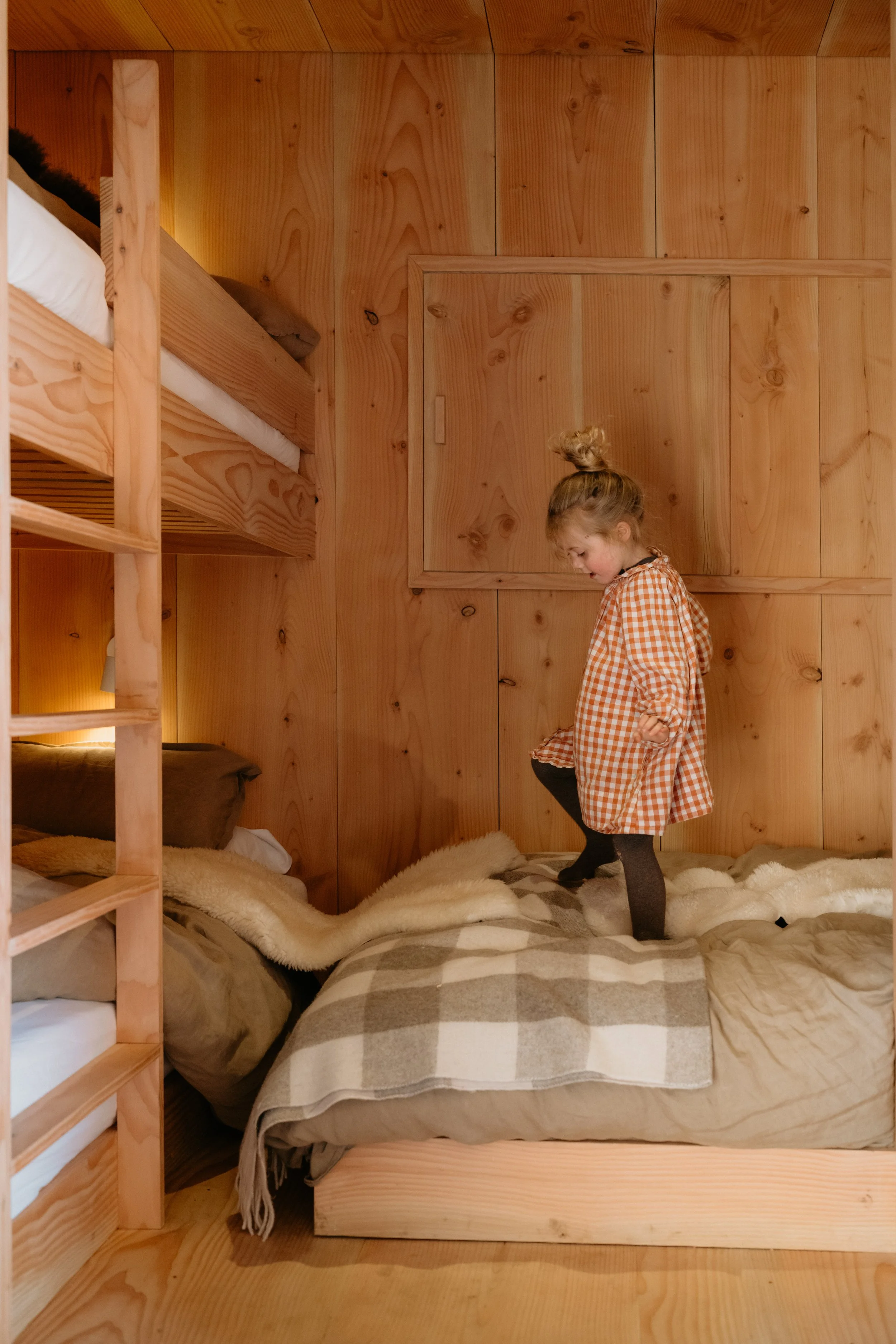 Bunk beds and cosy corners for families with children to enjoy.