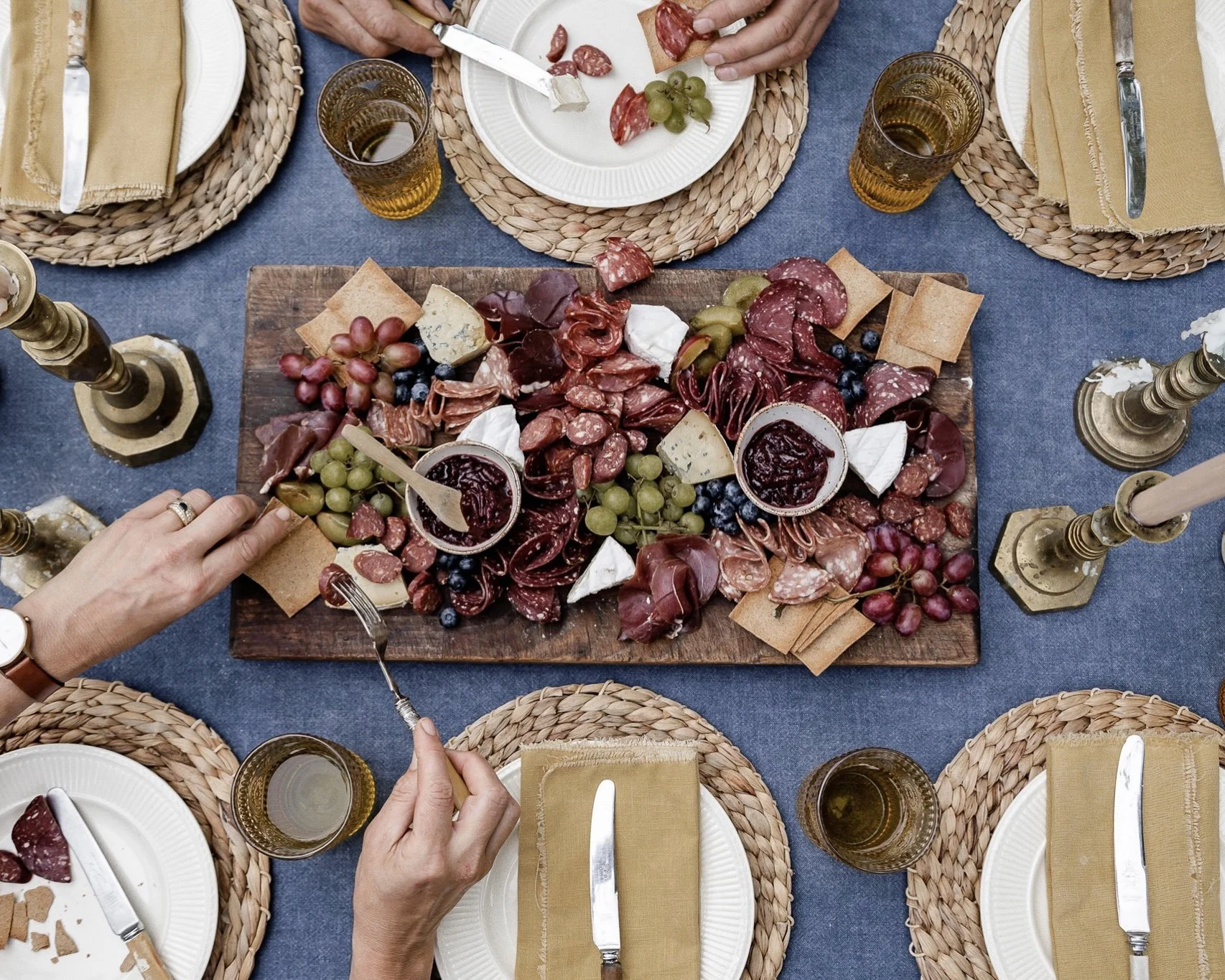 GEMMA DALLYN + GREAT GLEN CHARCUTERIE FIRE DINNER