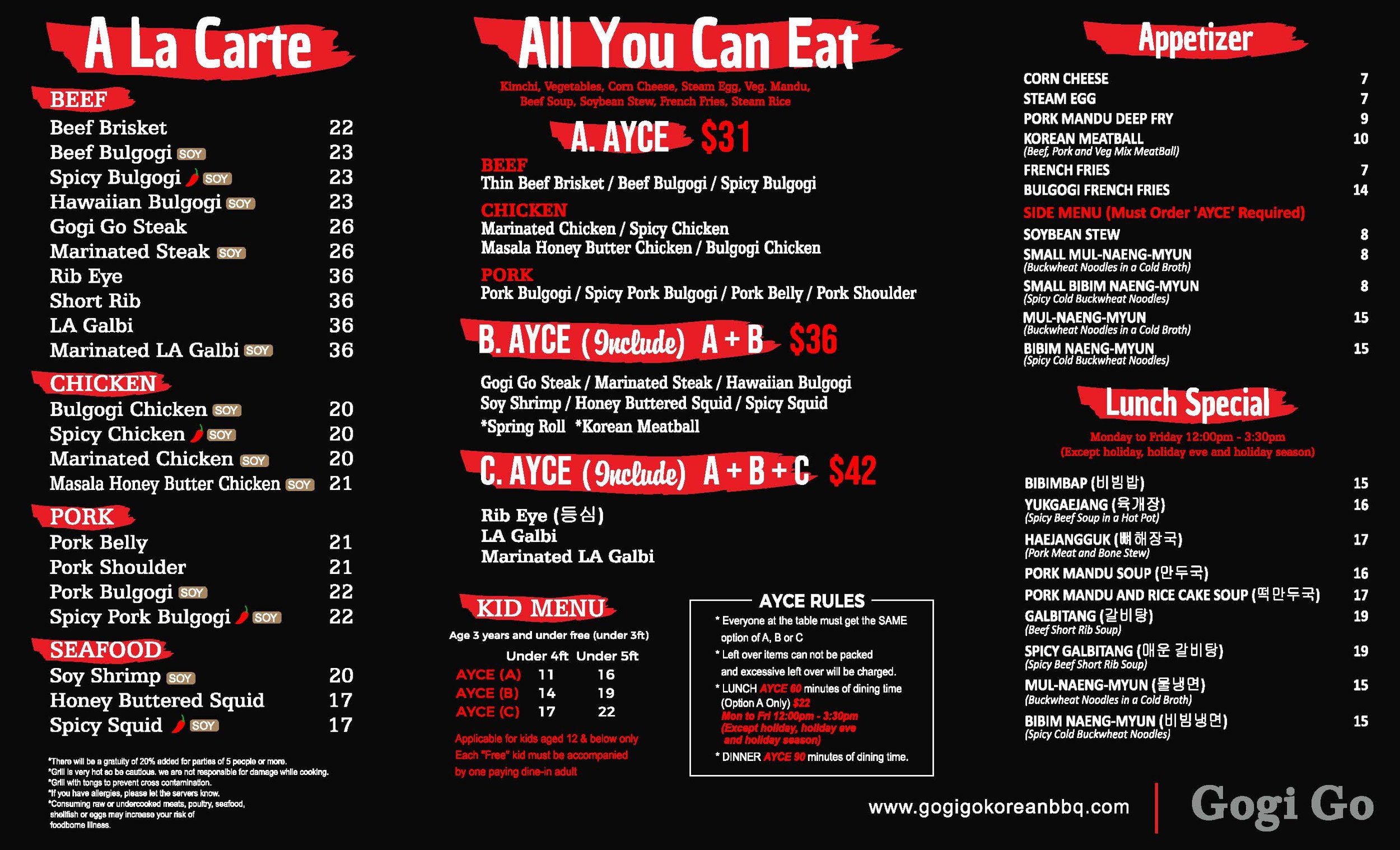 Gogigo Korean Bbq Frederick Md