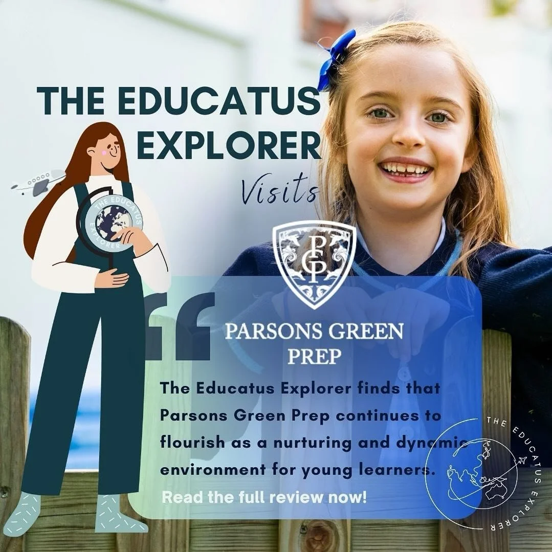 🌿🌟 This spring, The Educatus Explorer had the pleasure of visiting Parsons Green Prep! Tucked away in Fulham, this modern, airy school has so much to offer. With a diverse and dynamic community, it&rsquo;s the perfect nurturing environment for youn
