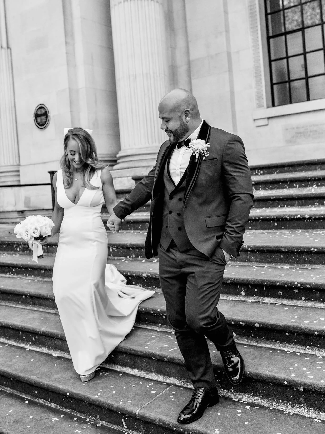 Wishing these two a very happy first wedding anniversary 🤍

It&rsquo;s hard to believe it&rsquo;s already been a whole year since Ben and Katie&rsquo;s super stylish wedding at Marylebone Town Hall ✨

The whole day was effortlessly stunning from Kat
