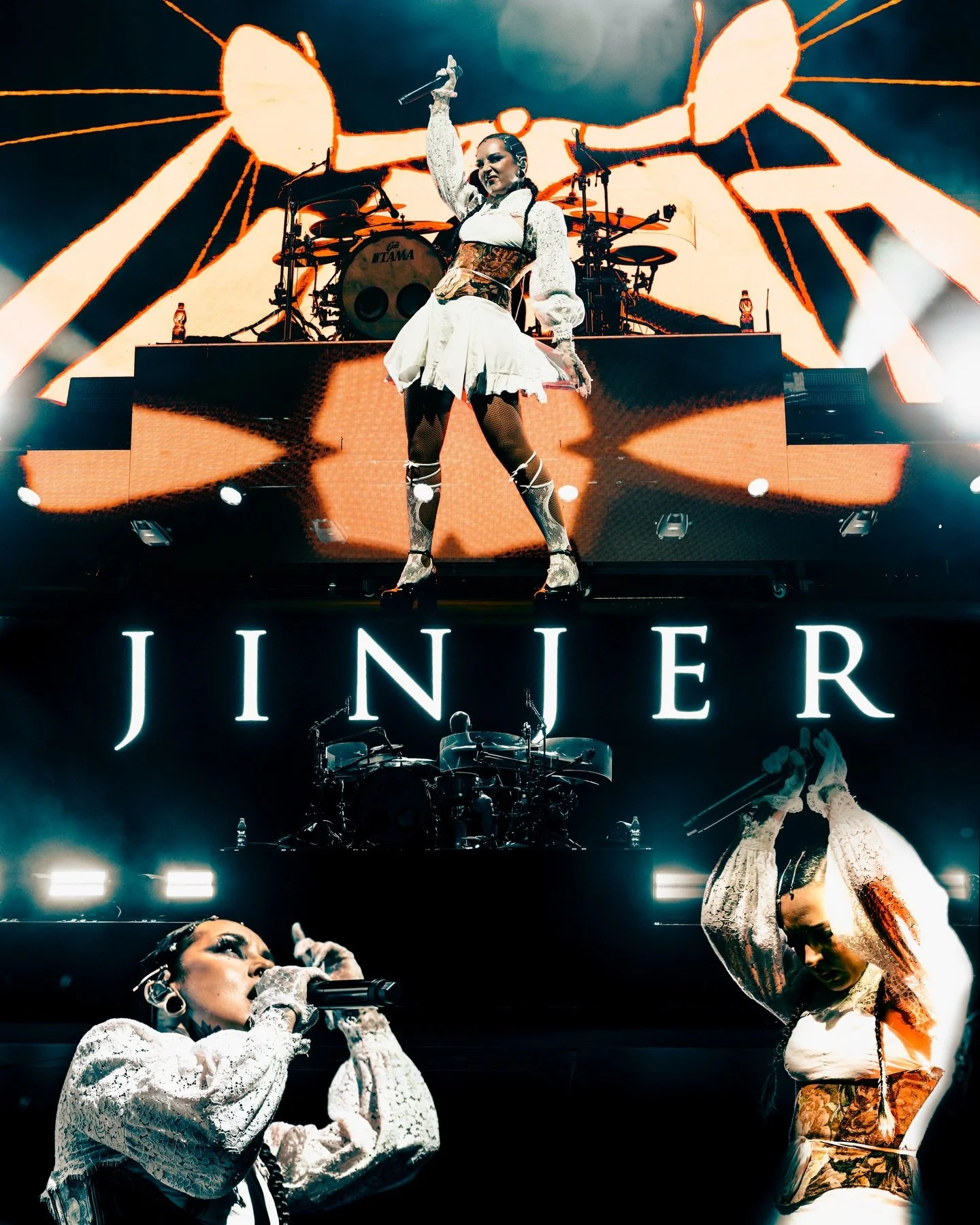 Jinjer live at Gasometer Vienna on February 17! 
Still blown away by this show 🔥🔥
@jinjer_official | @tati_booyakah | @jinjerbass | @czar_zlam | @kazyolli 

My first time shooting for @bestliveshows &mdash; excited for what&rsquo;s ahead! 
Thank yo