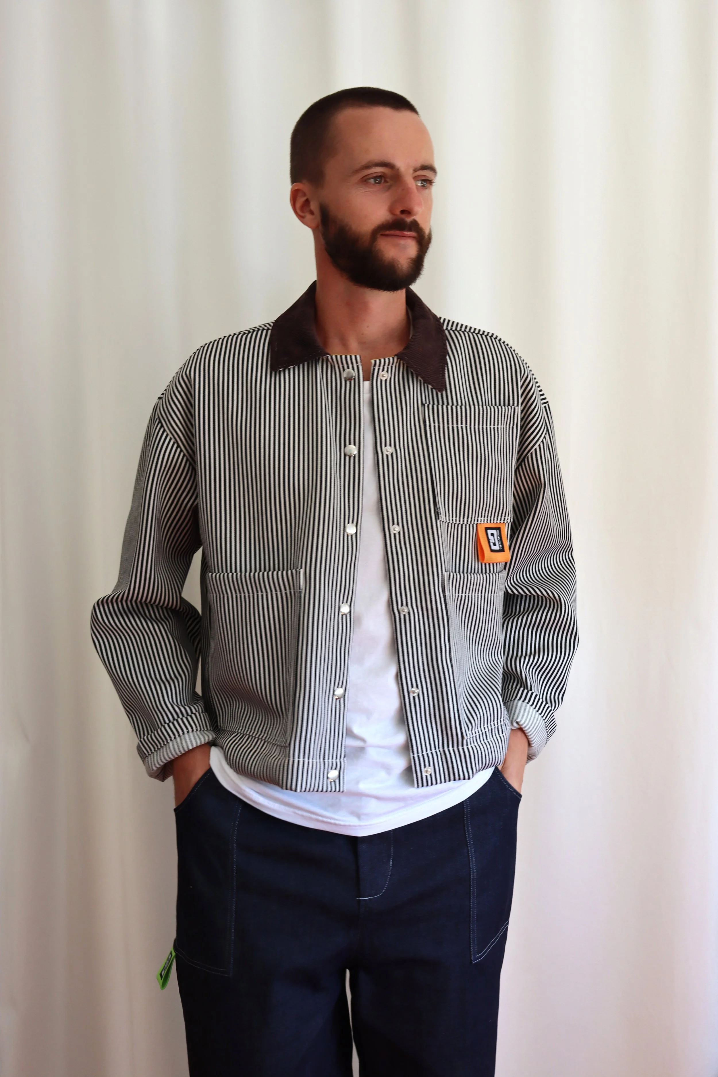 VESTE RAYURES