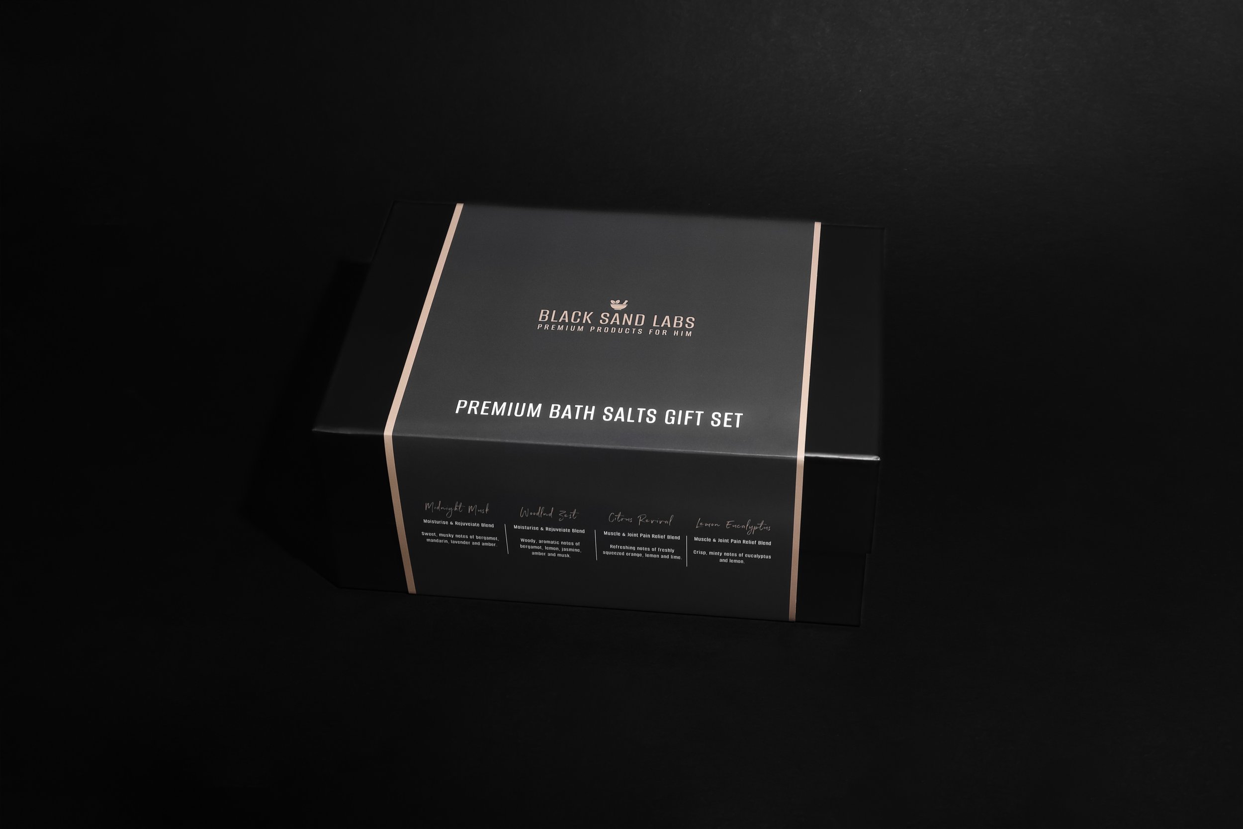 Dead Sea Bath Salts Gift Set for Him