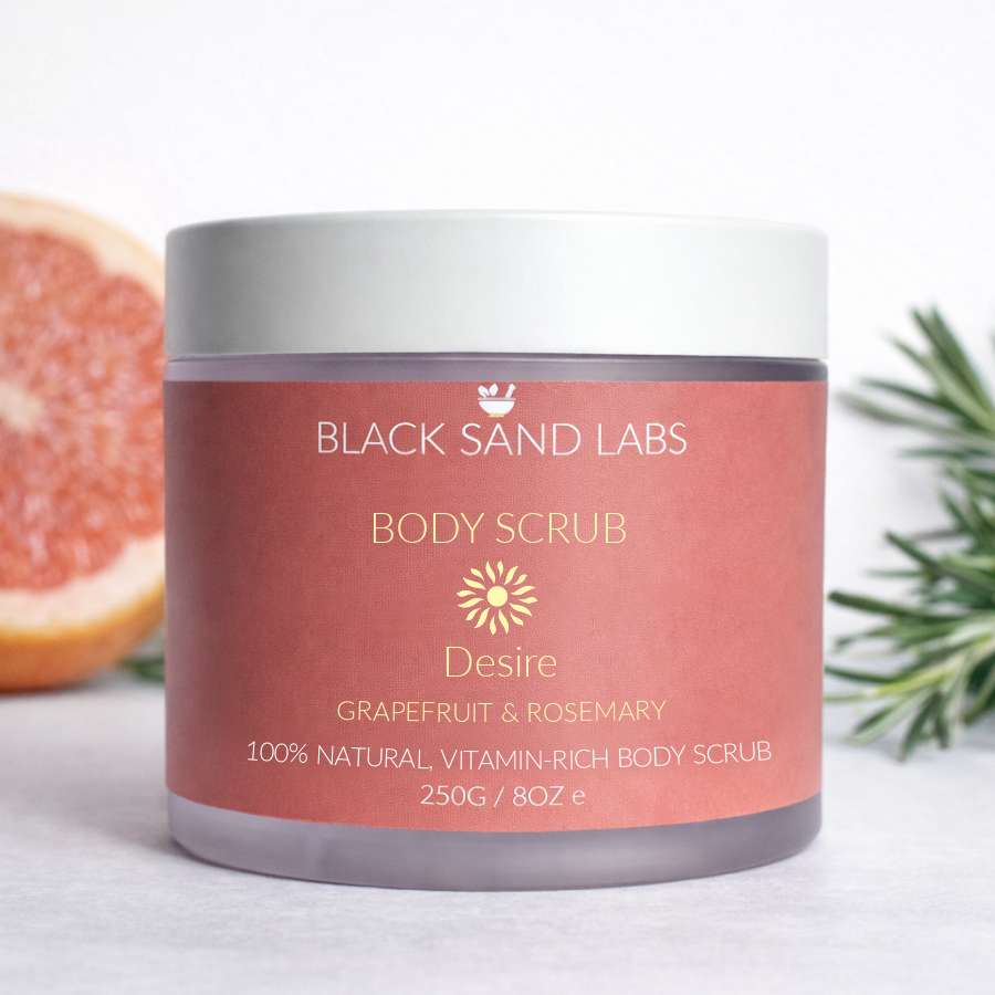Dead Sea Salt Scrub - Grapefruit & Rosemary