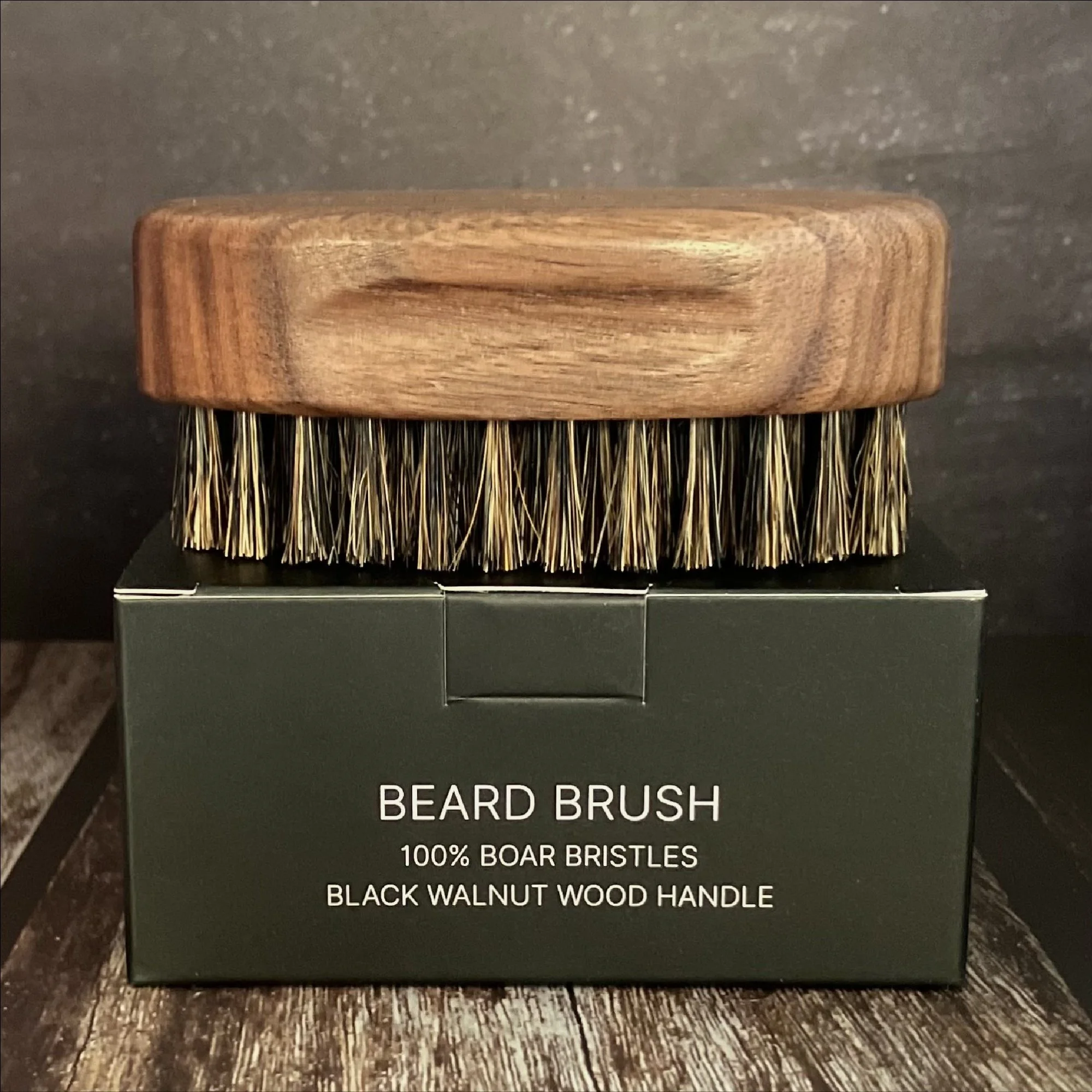 Beard Brush - 100% Natural Boar Bristles