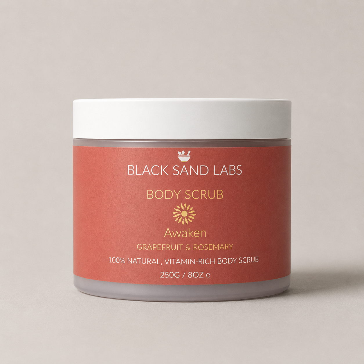 Dead Sea Salt Scrub - Grapefruit & Rosemary