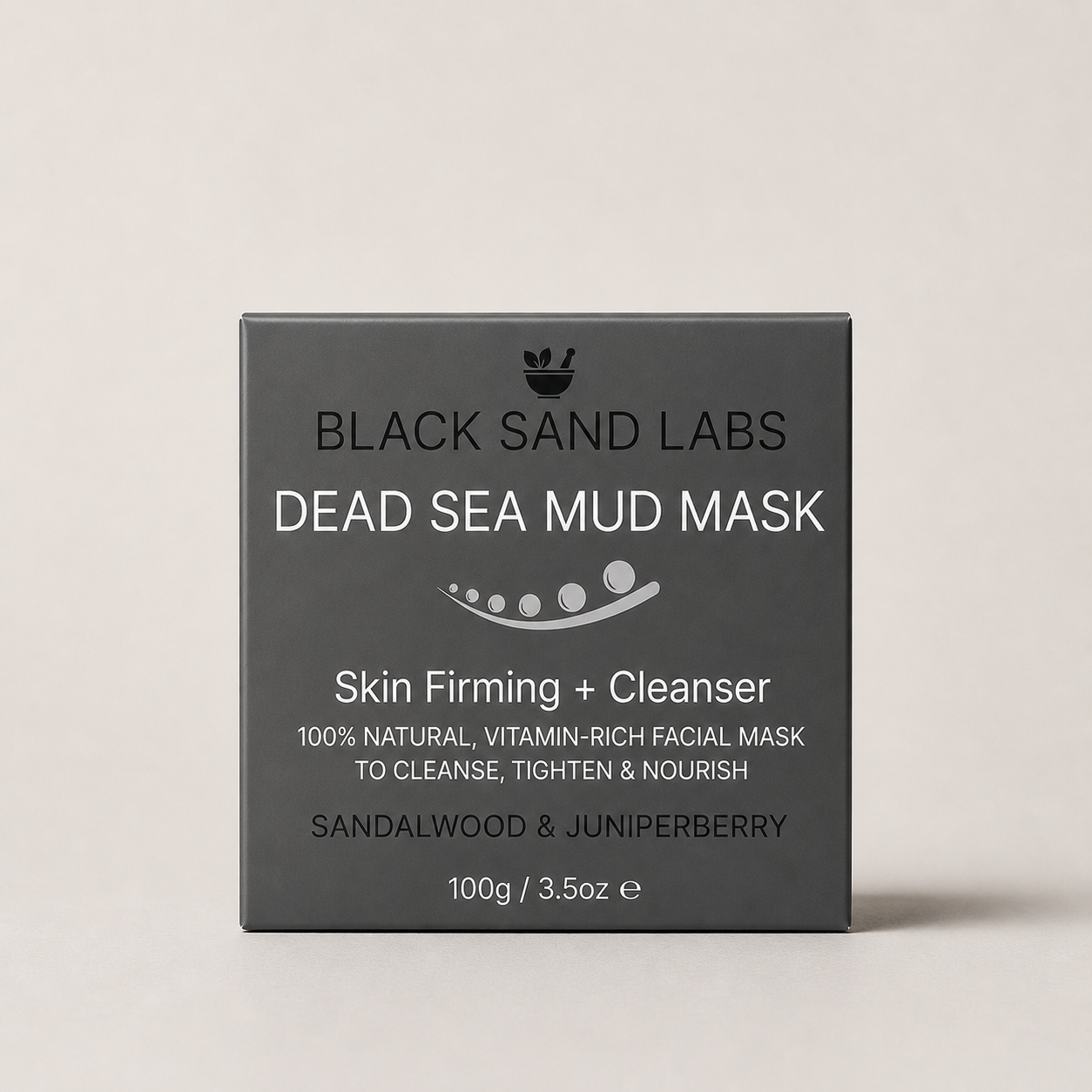 Mud Mask - Skin Firming & Cleanser - Sandalwood & Juniperberry