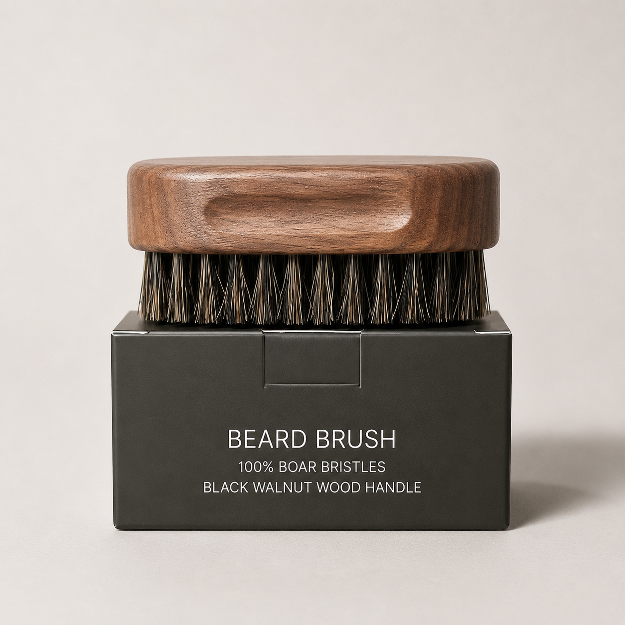 Beard Brush - 100% Natural Boar Bristles