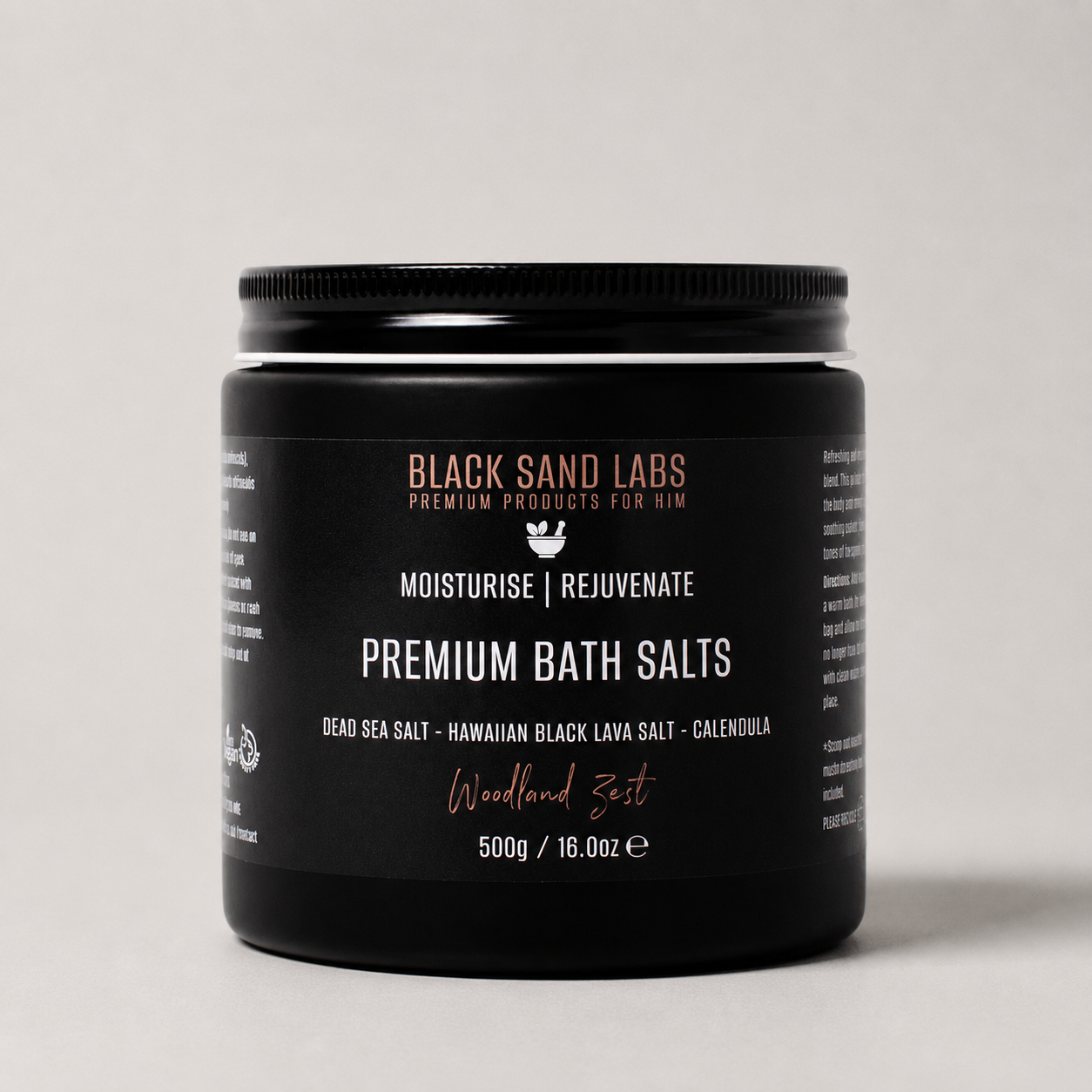 Dead Sea Bath Salt - Woodland Zest