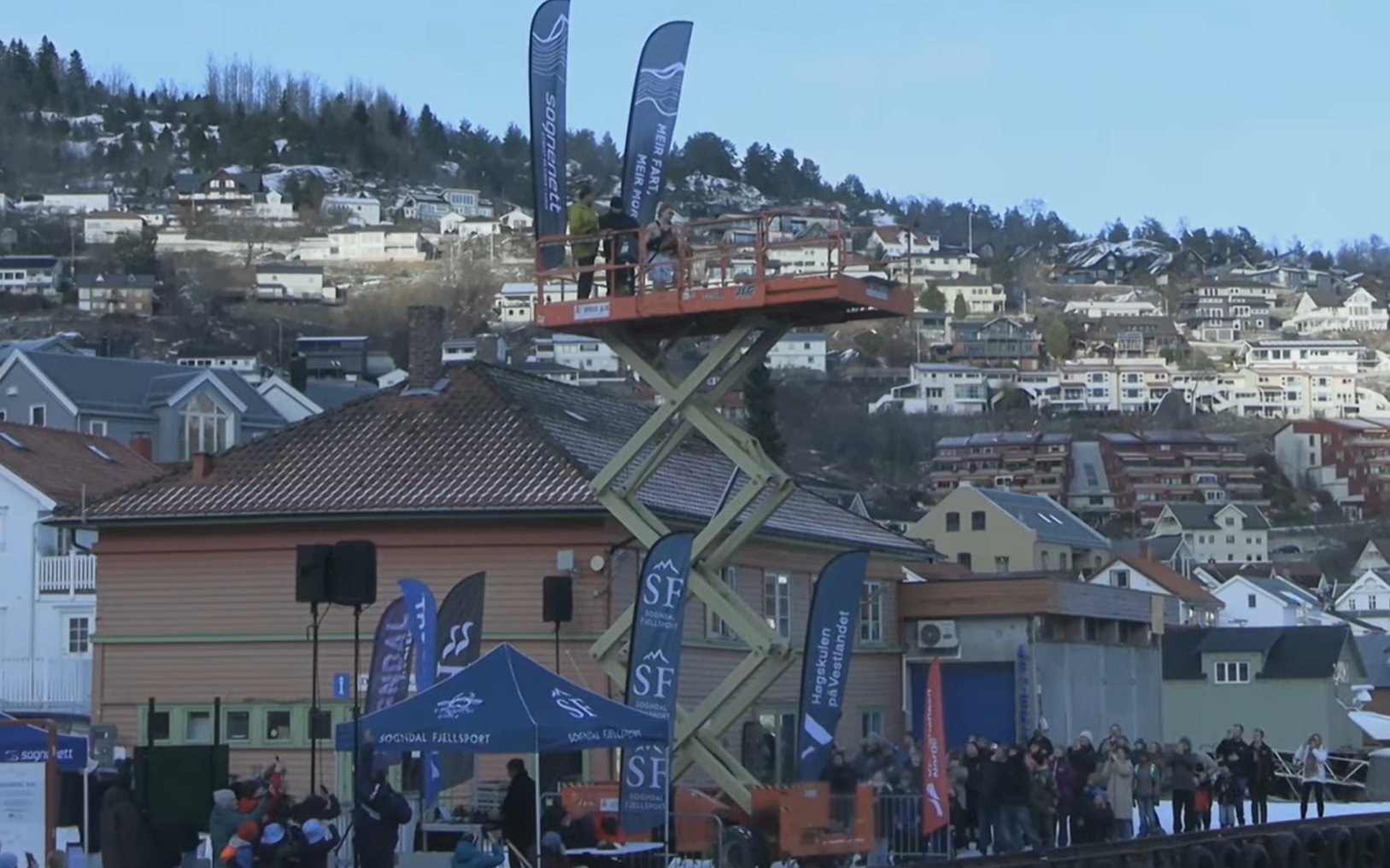 Sognenett presenterar Sognedøds på opningsseremoni 