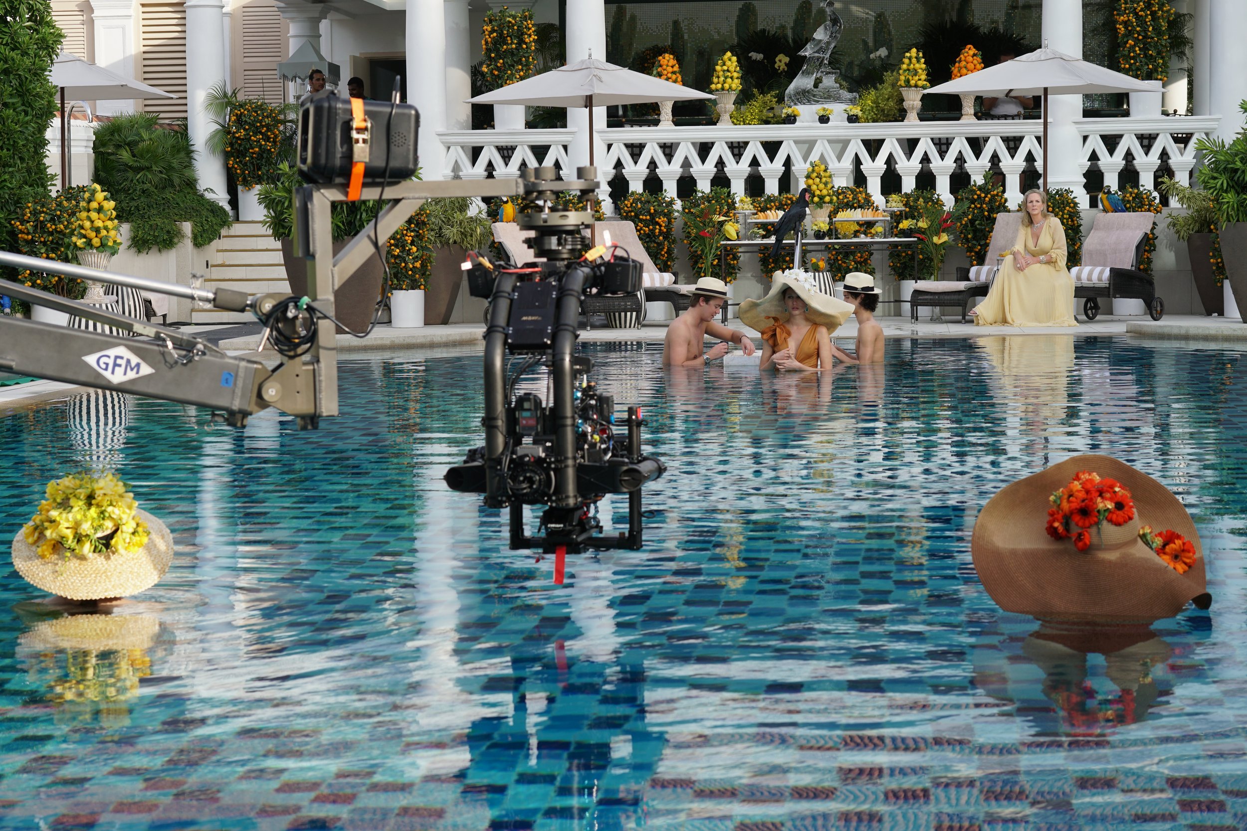 Raffles campaign Katy Reiss. Peter Greenaway