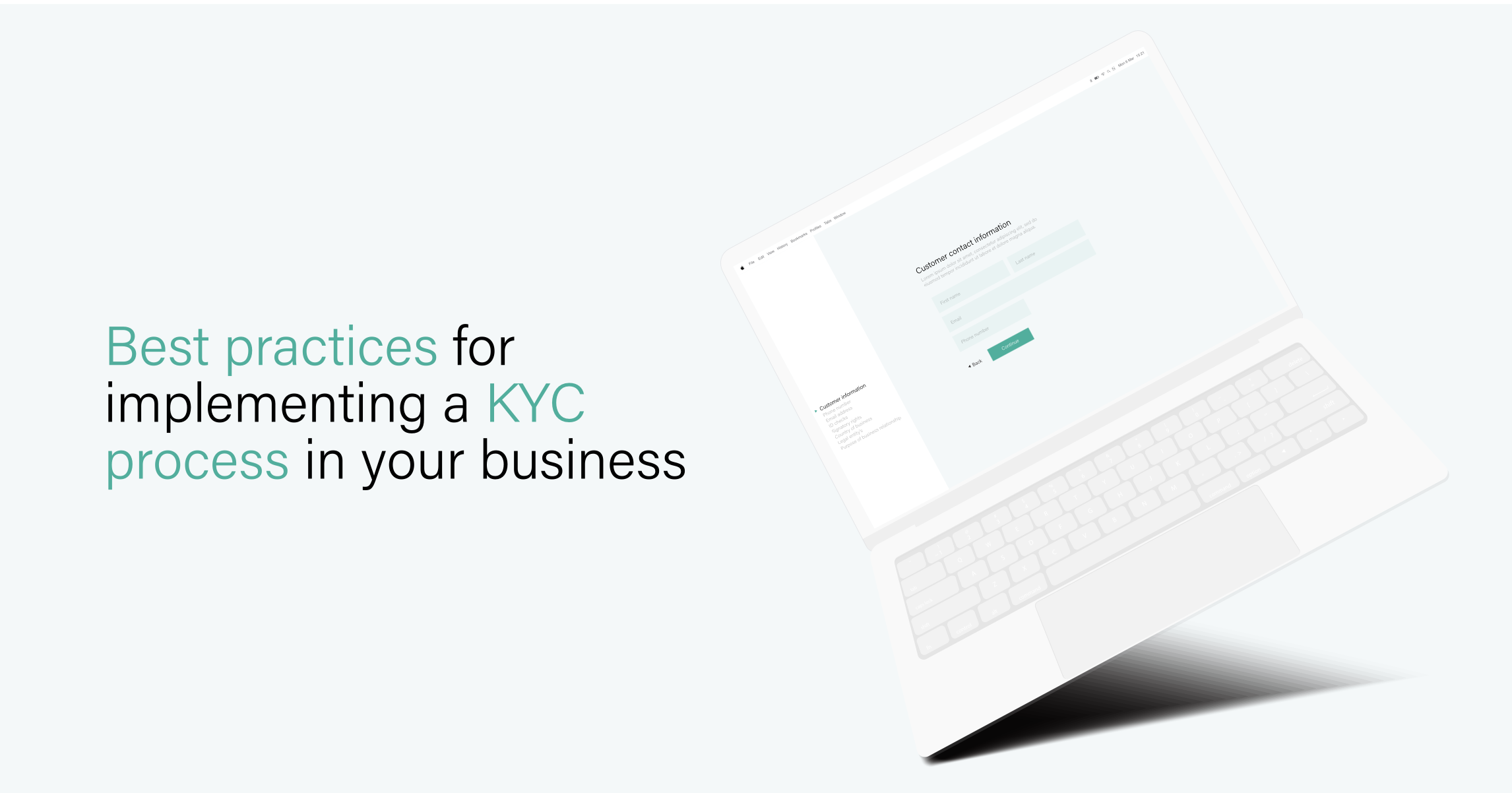 Best practices for implementing a KYC process in your business