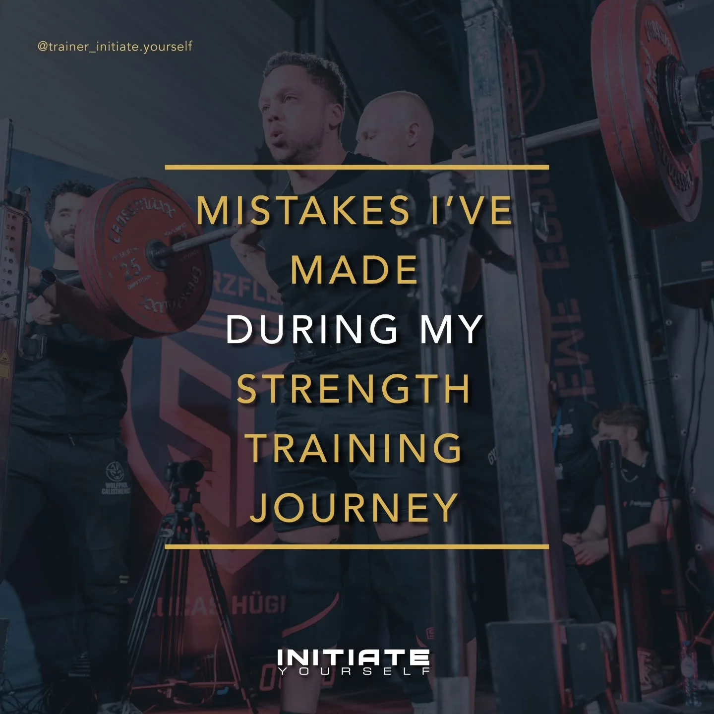 Everybody makes a few 'mistakes' with their strength training journey. Here are some what I could've done better, so you don't have to make the same mistakes.

1) In a sense, yes. But if you overdo it every tim, your nervous system will be overstimul