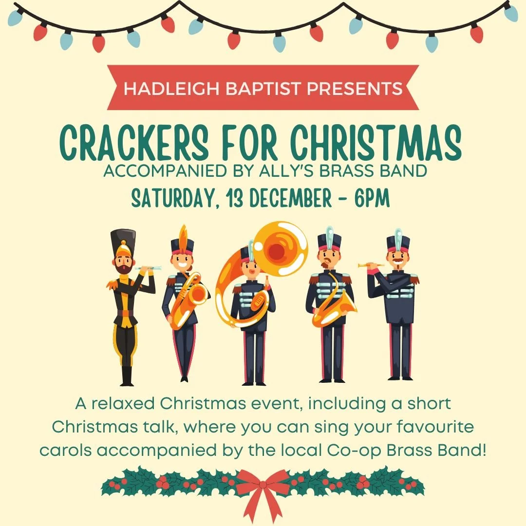 Crackers for Christmas!