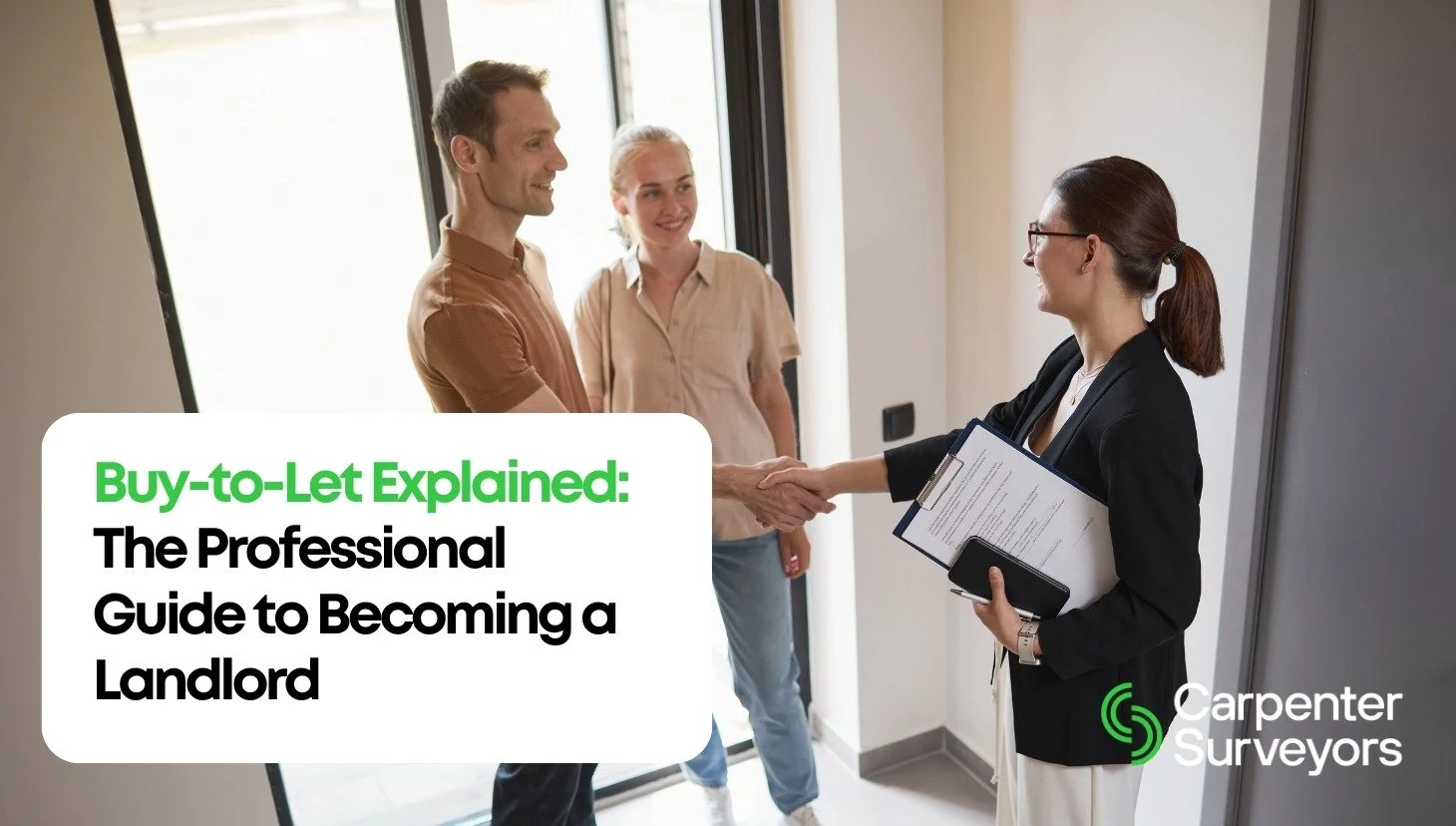 Buy-to-Let Explained The Professional Guide to Becoming a Landlord - Carpenter Surveyors