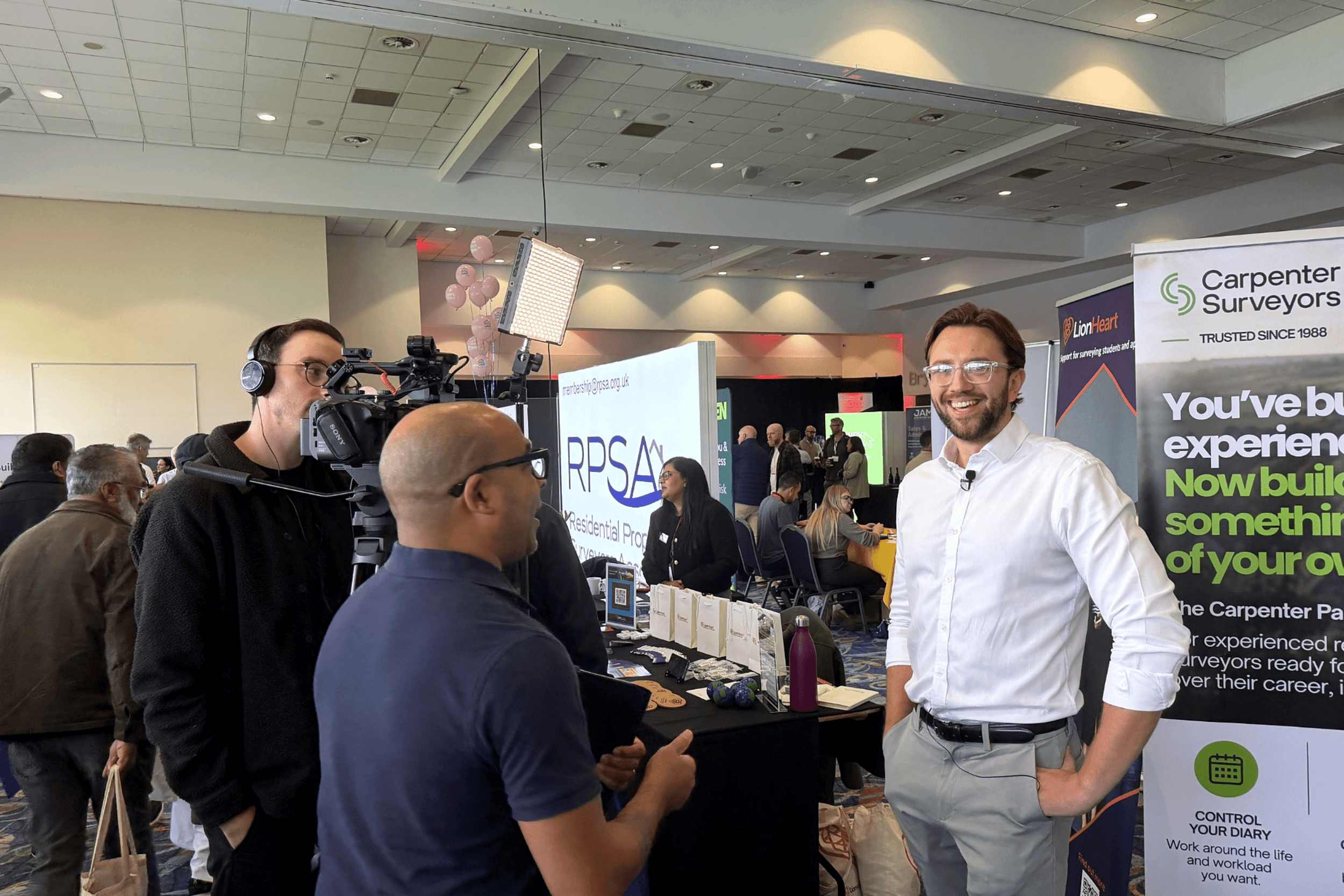 Charles Riley - Carpenter Surveyors interview for Sava