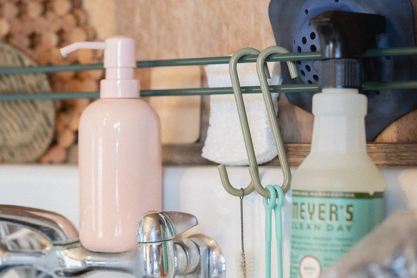Pics of how we use our products &amp; custom work in our own home. Designed, forged, welded, powder coated ✨ &amp; photographed ✨ 
by our smith, in our smithy @echohillforge