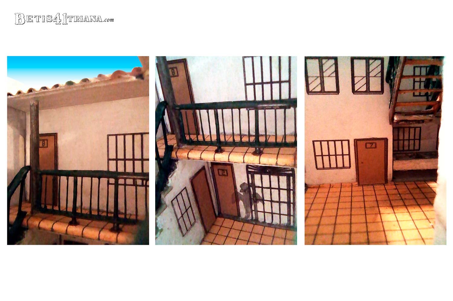 Día. Detalles de construcción interior