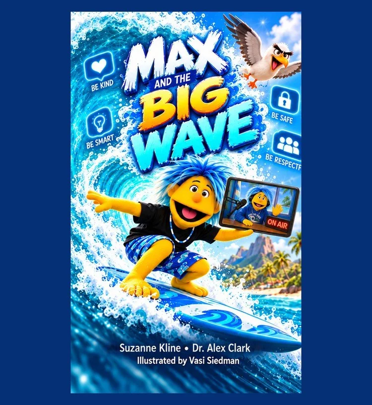 Front cover of Max 10.0 and the Big Wave by Suzanne Kline and Dr. Alex Clark, PhD