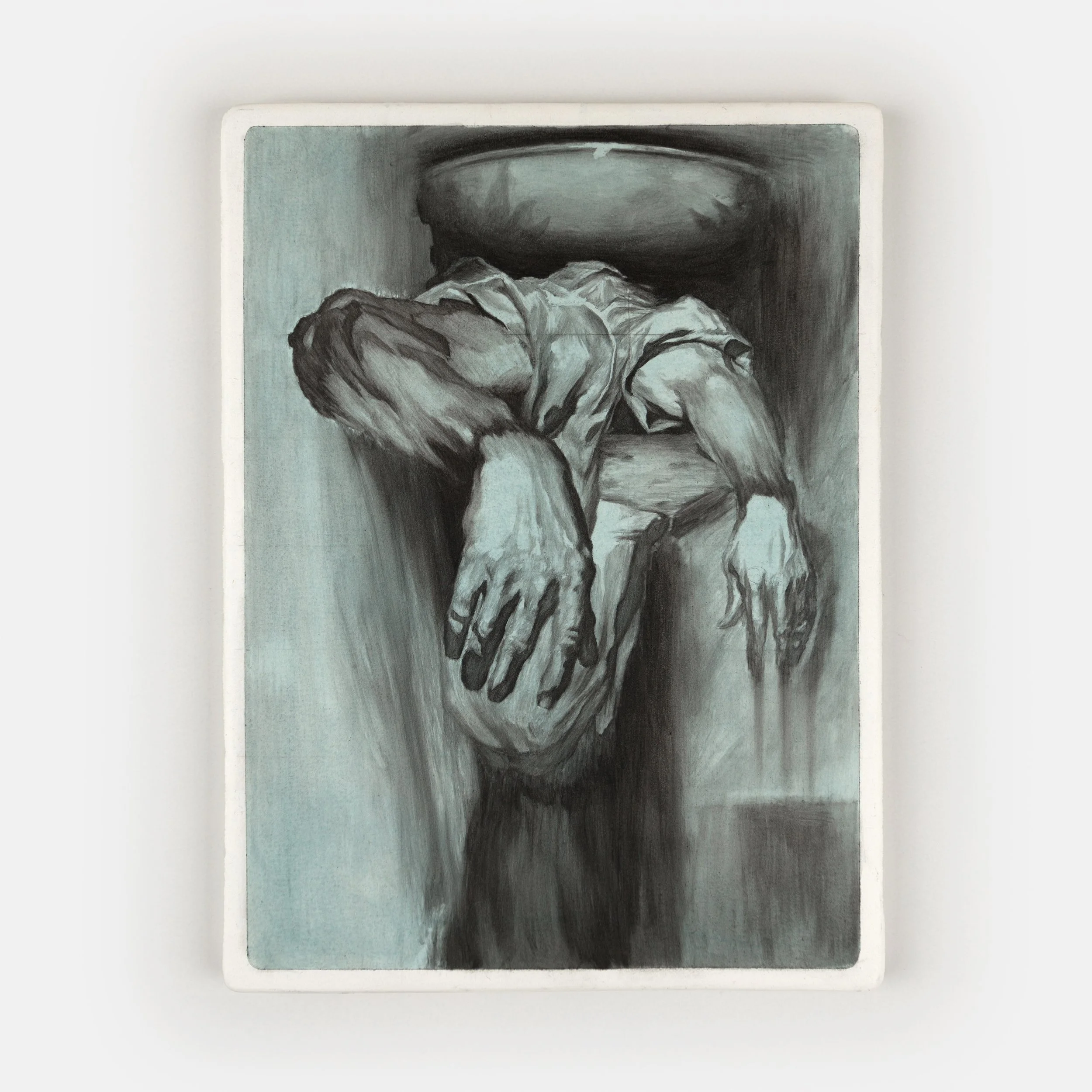 Beeldend kunstenaar Bart Gielen exposeert zijn keramische werken met houtskool en pastel tekeningen in Atelier 21 in Zierikzee (Zeeland, Nederland).