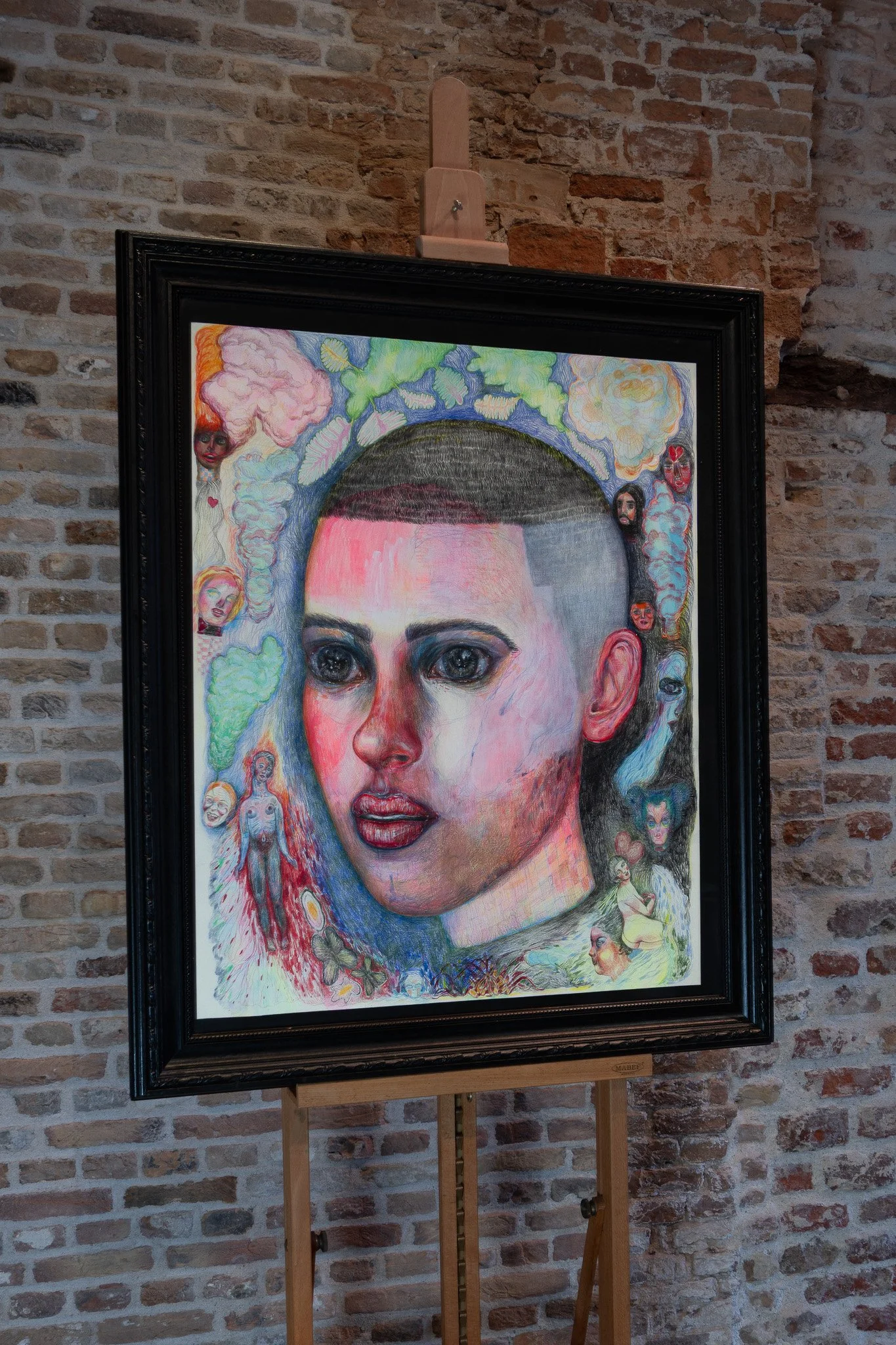 Side view 'Hermaphroditus' (D. Luinge, 2025) at Atelier 21, Zierikzee (NL). Webshop #artforsale