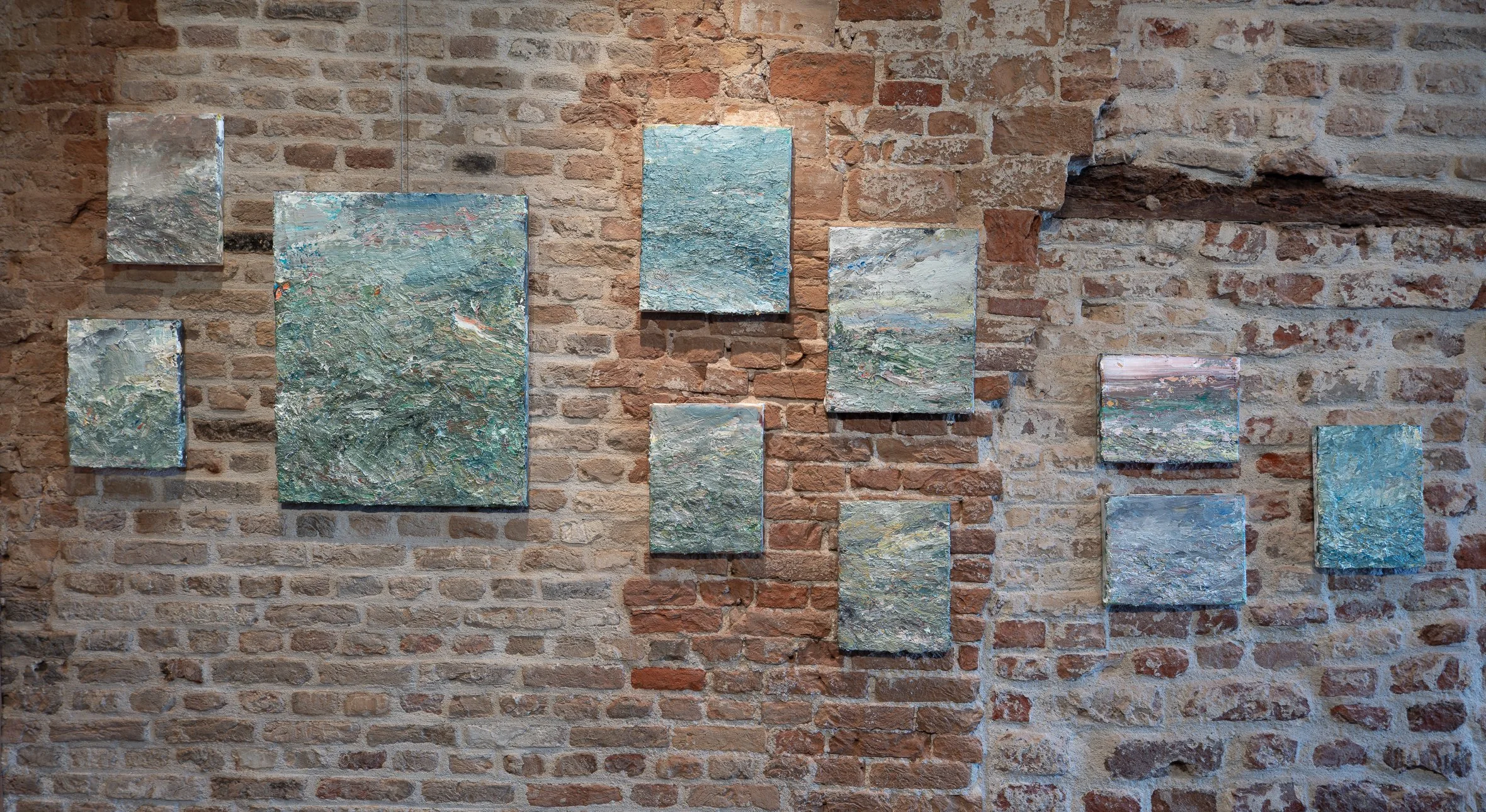 Tien nieuwe werken (2026) van kunstenaar/schilder Giovanni Winne. Nu te zien bij de groepsexpositie 'Nepenthe' in Atelier 21. Kraanplein 22 | Zierikzee (Schouwen-Duiveland, Zeeland).