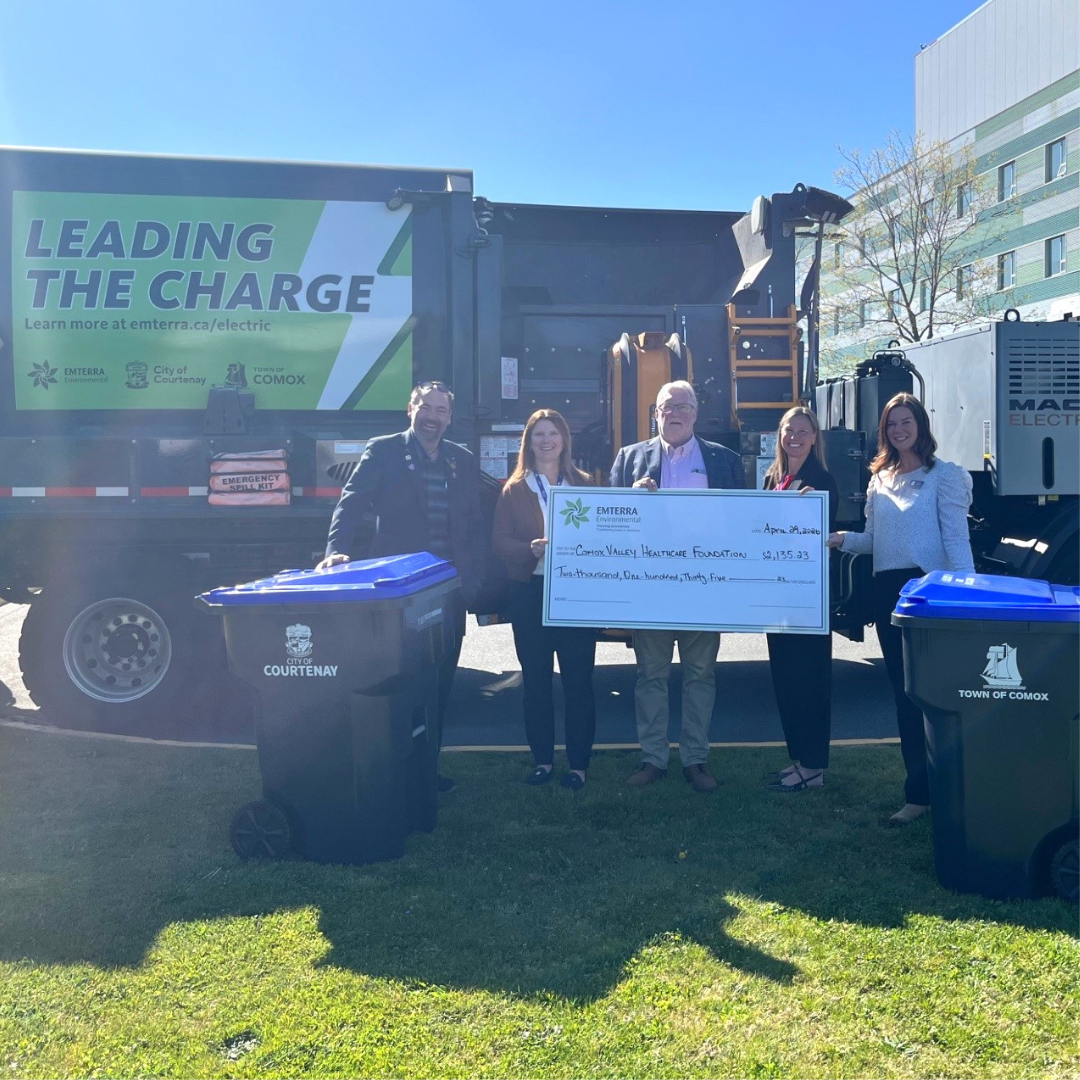 Emterra Environmental’s Recycling Program continues to drive local healthcare impact