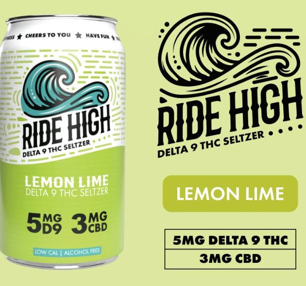 🌊 Hang Out with Ride High 🌊

Introducing Ride High - the Delta 9 seltzer made for good times with great friends. Light, refreshing, and perfectly balanced, Ride High enhances your hangouts with a smooth, uplifting expereience. Whether you're catchi