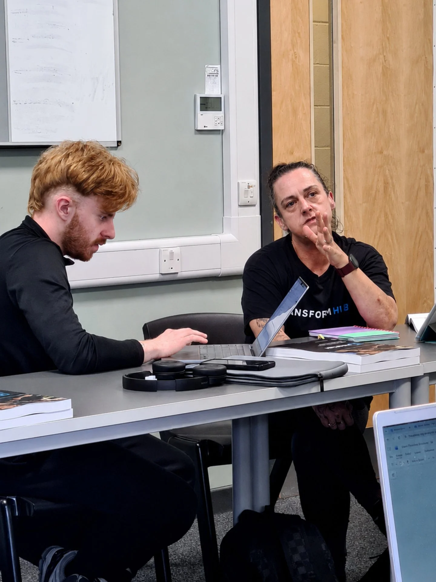 Students don't just learn from their tutors, textbooks and the gym. They learn from each other too.

They learn to debate, they develop their communication, and they develop personal skills, all of which are needed in the fitness industry.

It's an a