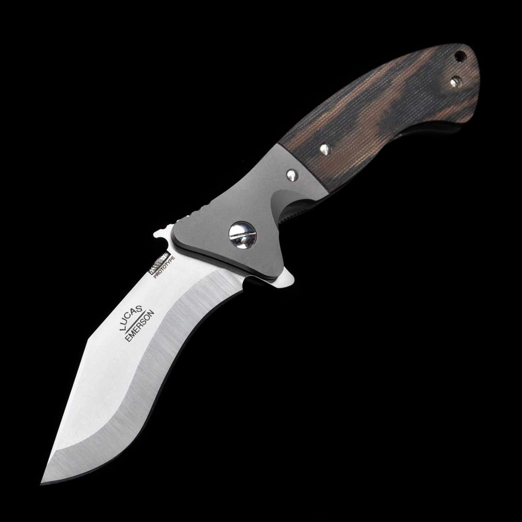 Classic Brown/Black Micarta