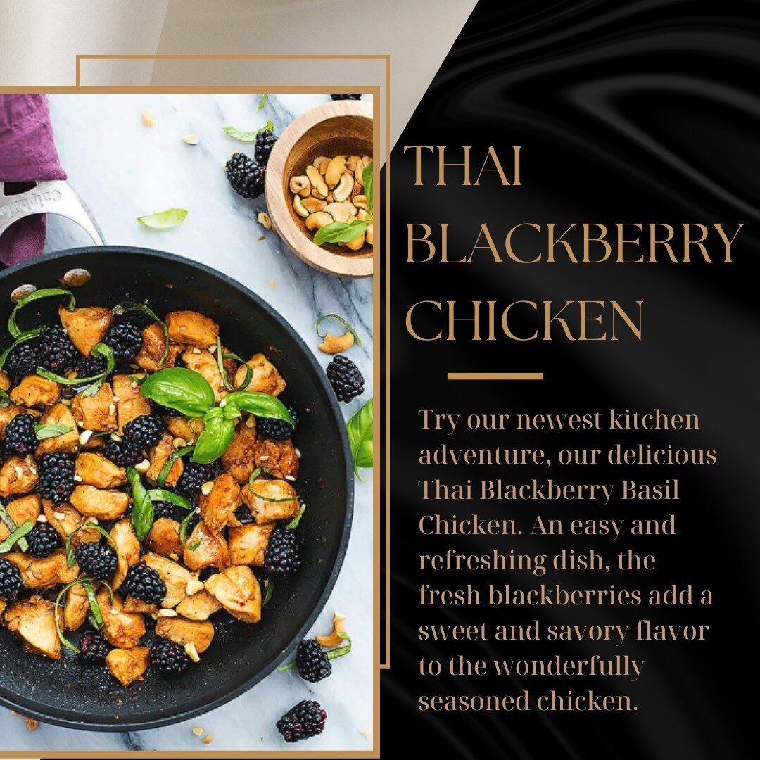 Here is the latest in the Hungry Pandas kitchen. Check out our new Thai Blackberry Chicken this Friday! As always, stay hungry pandas🐼 #blog #community #delicous #eats #foodie #foodblogger #food #panda #foodphotography #houston #hungrypandas #lifest