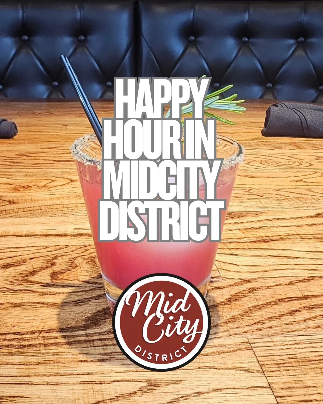🤩🍻Happy hour just got better! Read below for all the specials with our MidCity friends!👇 Don&rsquo;t forget - we&rsquo;re a purple cup entertainment district! Grab a drink to-go and explore everything MidCity to offer! 

📍The Camp @explorethecamp