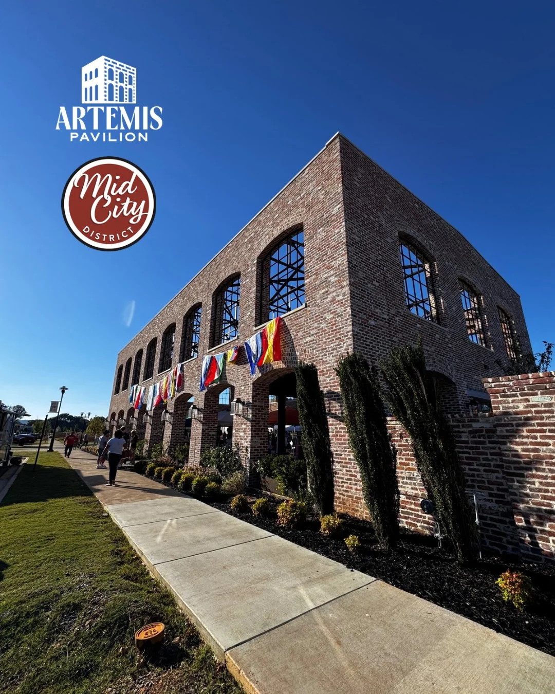 📣 The Artemis Pavilion in MidCity District is officially open for bookings! 

🌿 Host your next celebration, meeting, or private event in one of our most stunning spaces. Tours are available throughout the week! Tap the #linkinbio and fill out the f