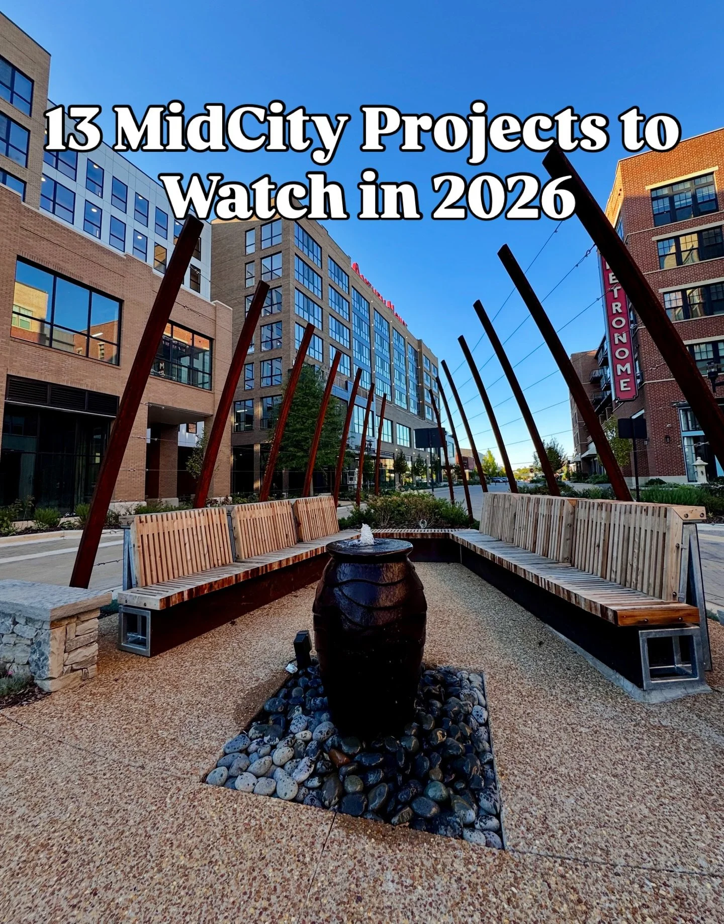 Here are 13 MidCity projects to watch in 2026, and you&rsquo;re going to want a front-row seat!
The future of MidCity is taking shape, one project at a time. We have a big year ahead - let&rsquo;s go!

🪏 BREAKING GROUND 🪏 
💅 FAME Shops East with V