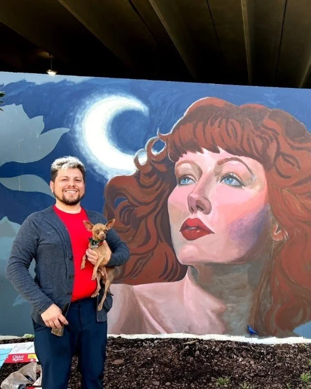 Meet Christopher Wyndham, artist of our newest mural in MidCity, &ldquo;Magnolia.&rdquo; From first impressions to final brushstrokes, Magnolia has become something far more than originally imagined. Inspired by Huntsville&rsquo;s rolling hills, its 
