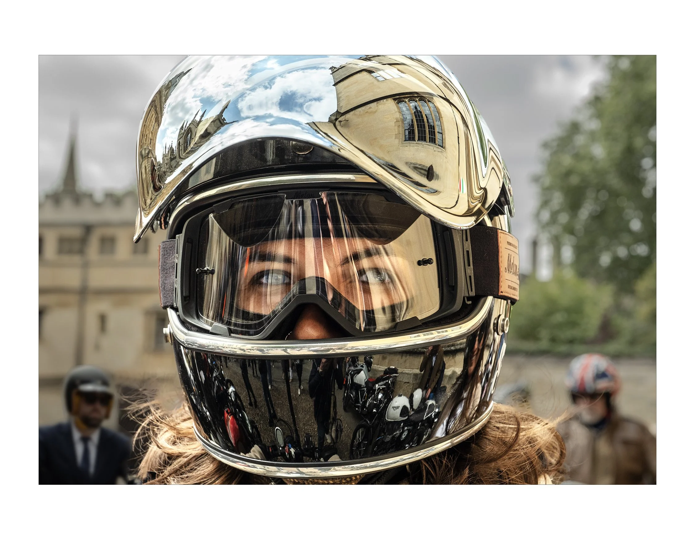 Girl on a Motor Cycle - Oxford