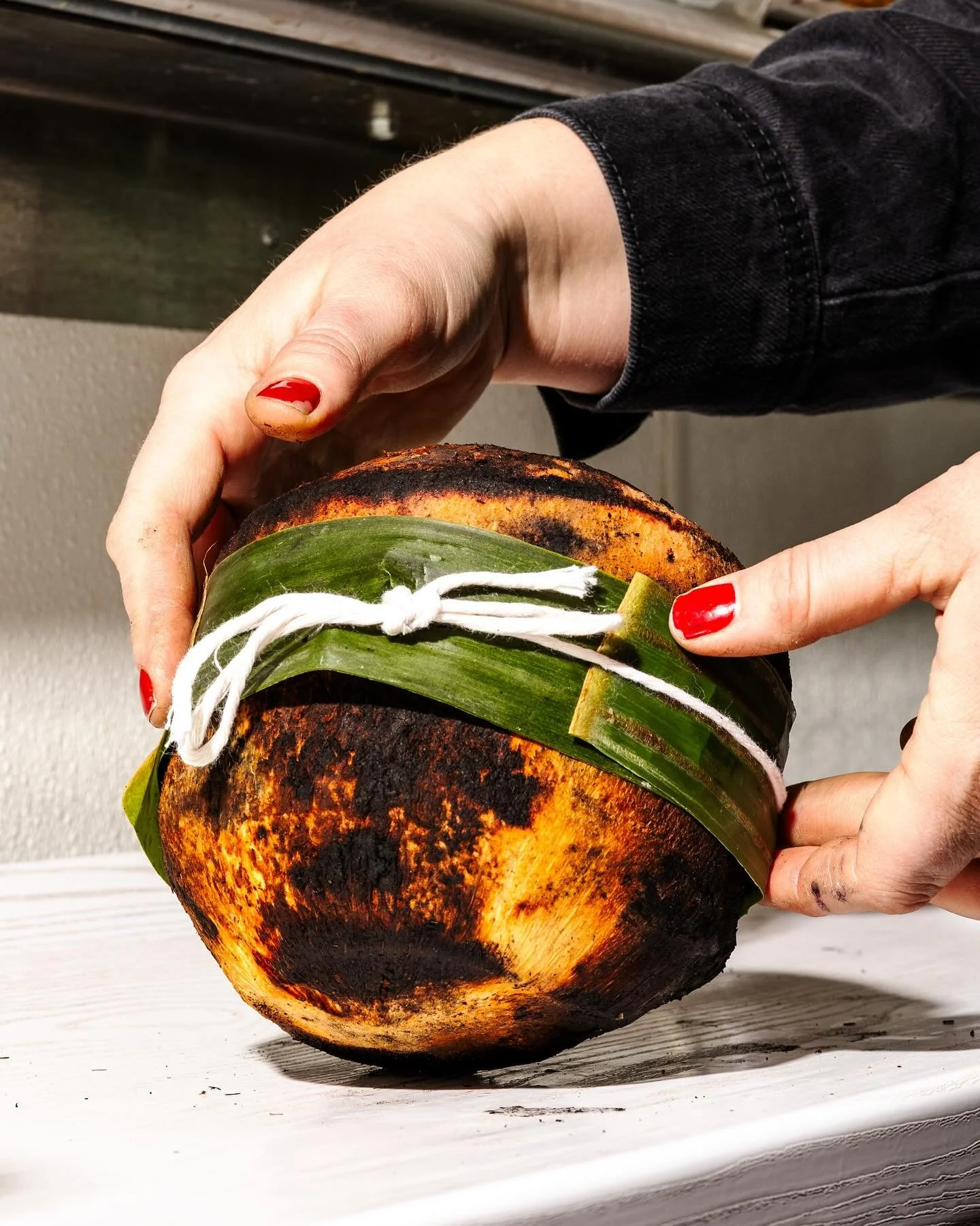 The Burnt Coconut 🥥

A sleeper on the menu! If you close your eyes &amp; ears while drinking, you can be transported and pretend you&rsquo;re not sitting above Gallatin speedway 😅

Charcoaled burned to bring out the natural sweetness then tossed in