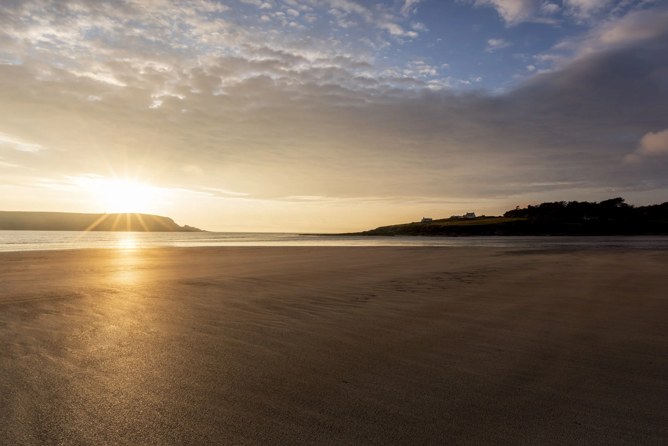 Daymer Sands at Sunset (1182)