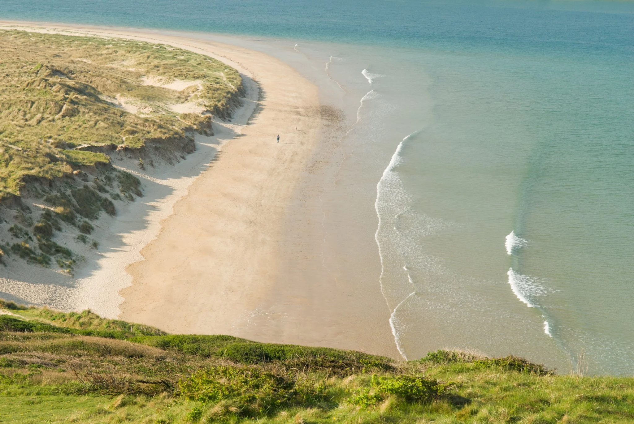 Brea Beach from the Hill