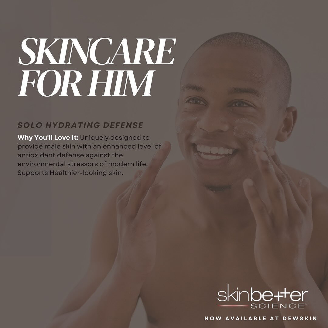 let&rsquo;s be honest&hellip; (most) guys suck with skincare 🤷🏼

that&rsquo;s why I love @skinbetter&rsquo;s Solo for men! Keep it simple with a moisturizer + antioxidant in one product, for daily environmental protection and hydration! Pair this w