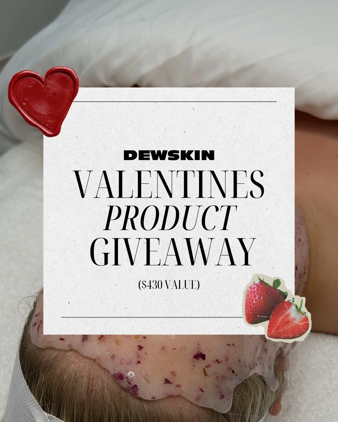💕 Dewskin Valentine&rsquo;s Product Giveaway 💕

Win a glow-worthy trio: CO2Lift Carboxy Moisturizer, Skinbetter Science InterFuse Intensive Lines, and Anfisa &Acirc;n-Gloss Lip Tint ✨ ($430 value)

🫧 How to enter:
	1.	Follow @dewskindenver + @gmks