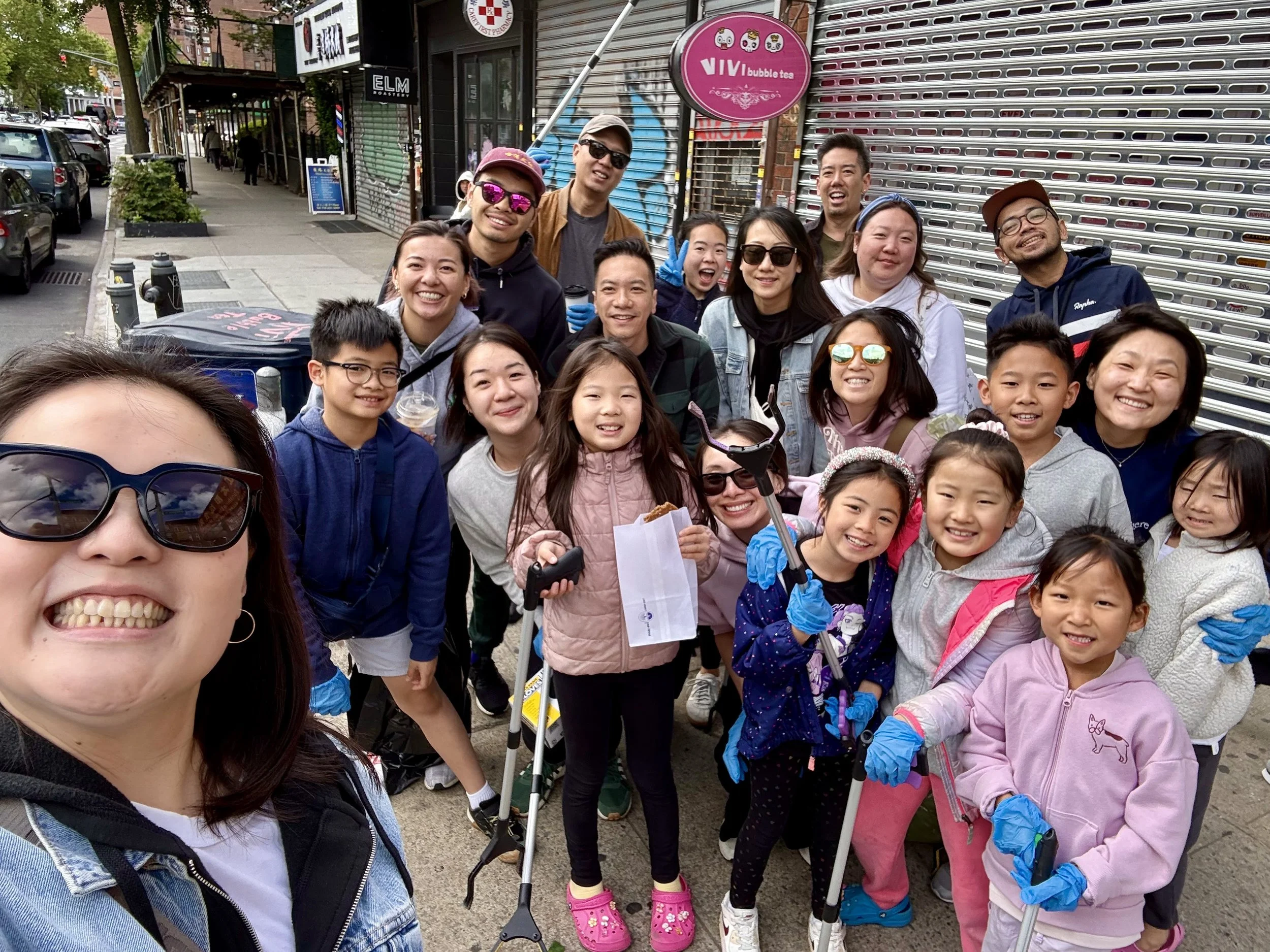 Elmhurst Clean Streets initiative to pick up trash on sidewalks and to provide an accessible way for residents to help beautify the neighborhood (Spring 2026)