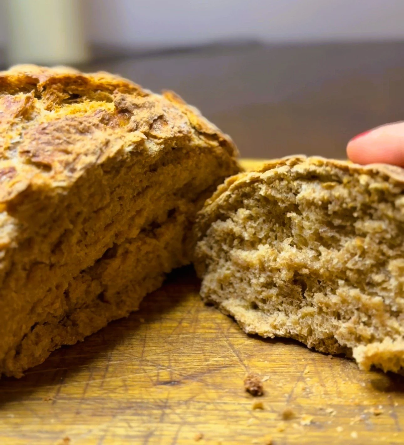 Ψωμί γάστρας ολικής άλεσης