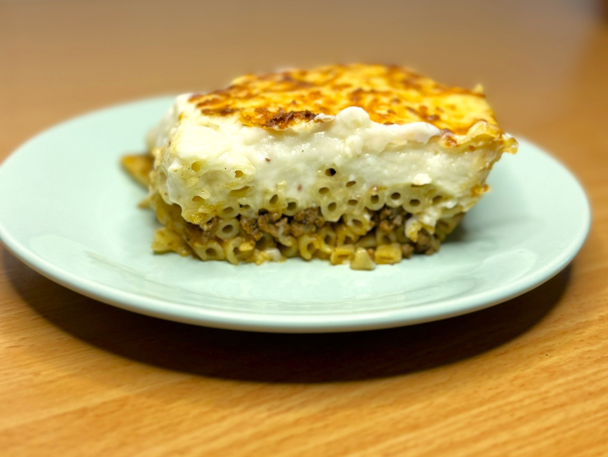 Παστίτσιο με Light μπεσαμέλ