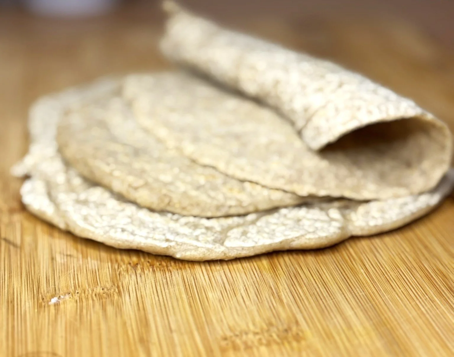 Tortilla βρώμης με 3 υλικά