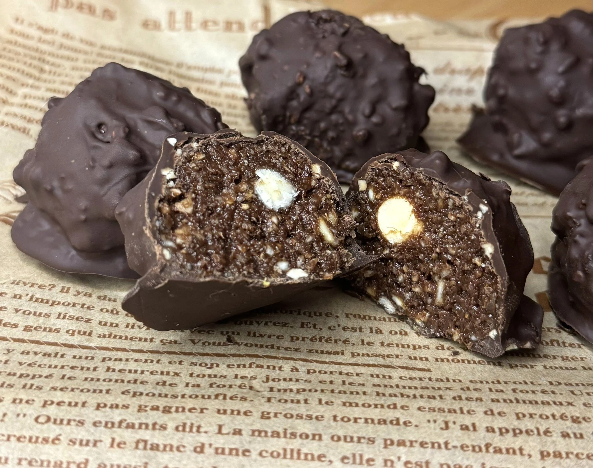 Ferrero protein balls