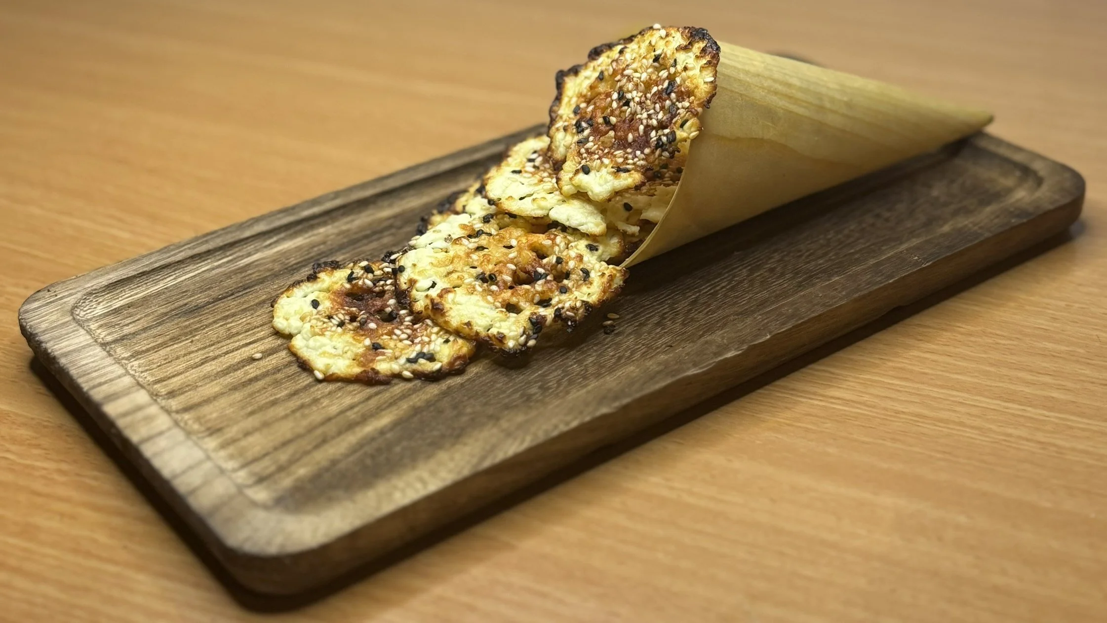 Cottage cheese Crackers