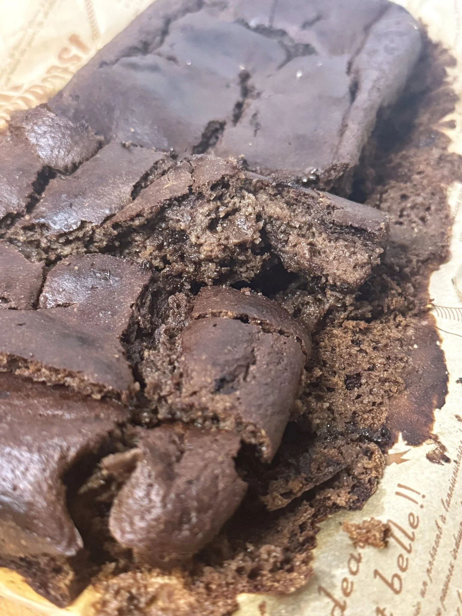 Chocolate cake high protein